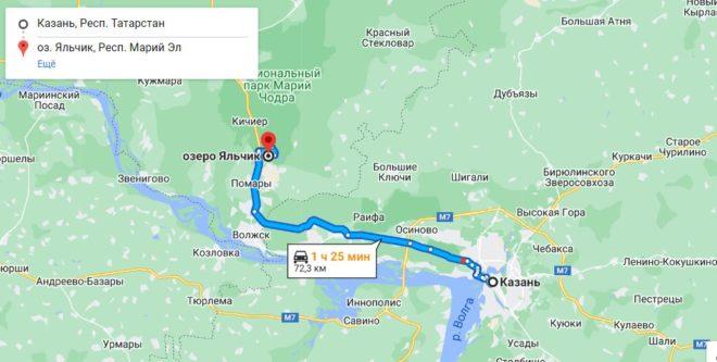 можно только на автомобиле
