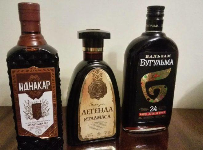 Настойки, бальзамы