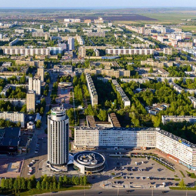 Территориальное деление крупного города