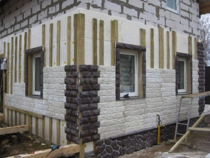 Утепление газобетона